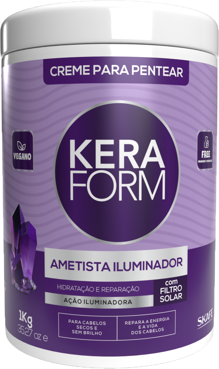 Crema para Peinar Keraform Ametista Iluminador