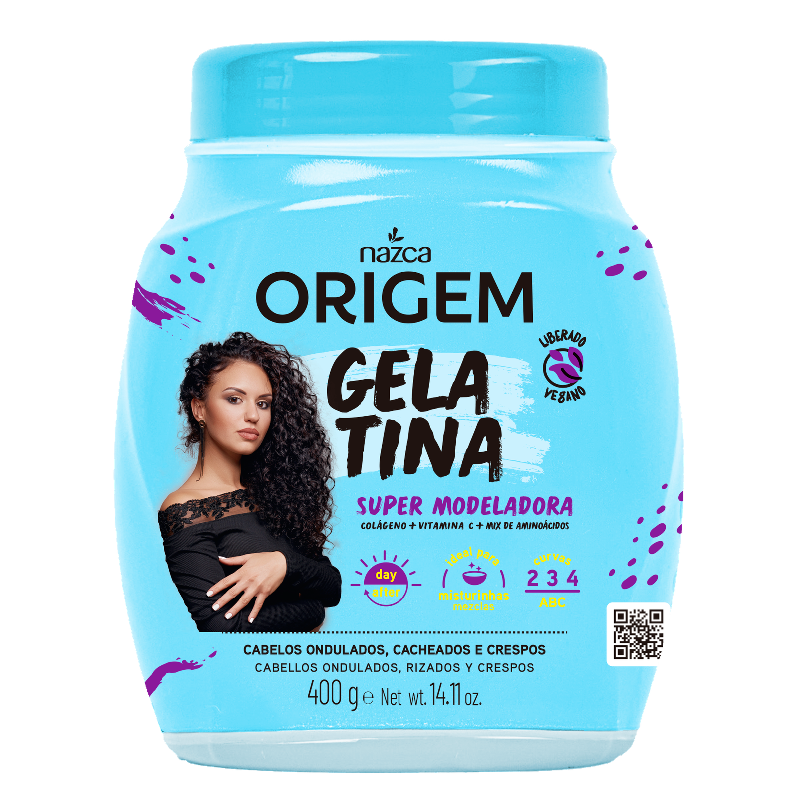 Gelatina Moldeadora 400 g (Celeste)