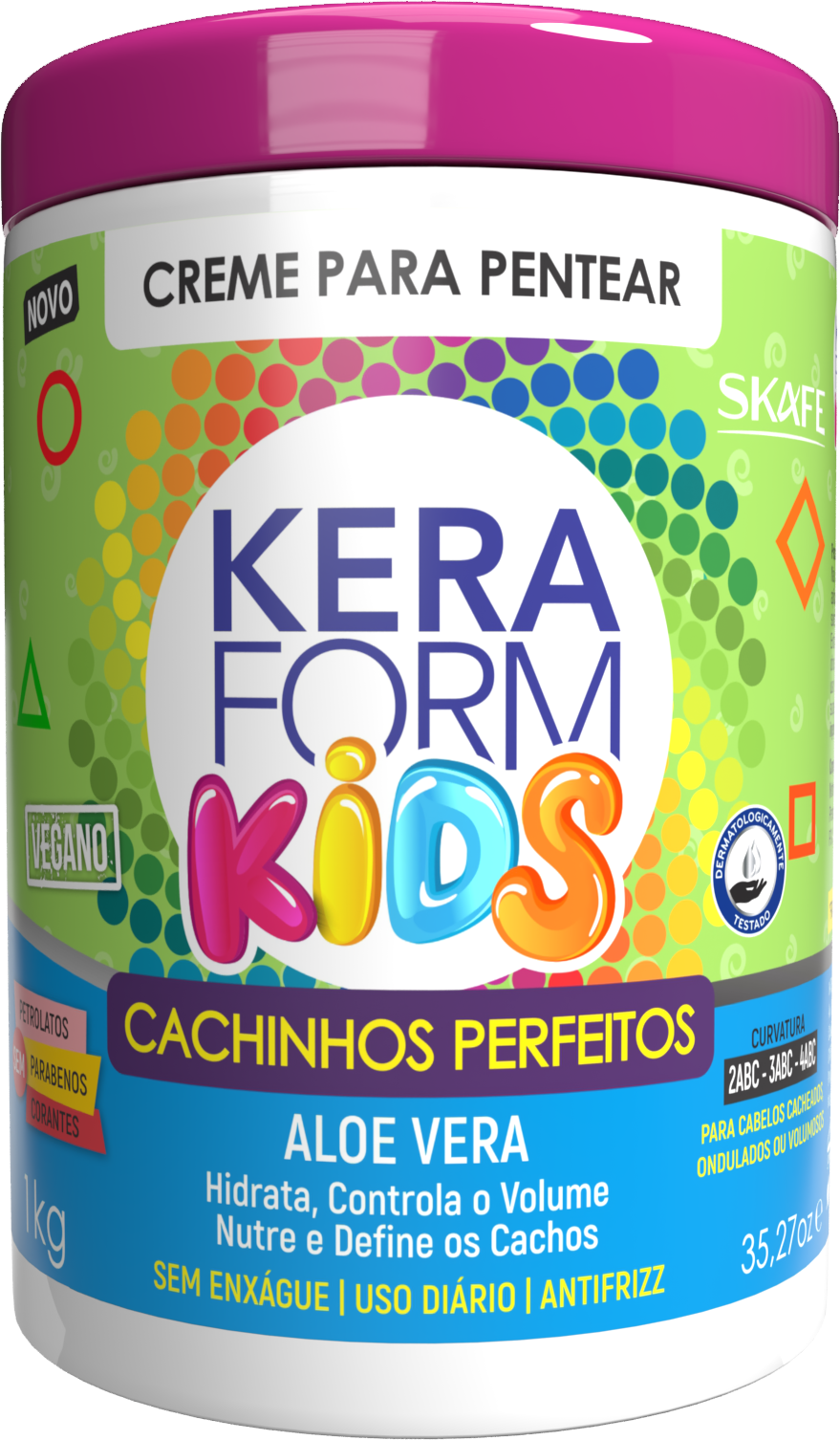 Crema para Peinar Kids Rizos Perfectos 3 en 1