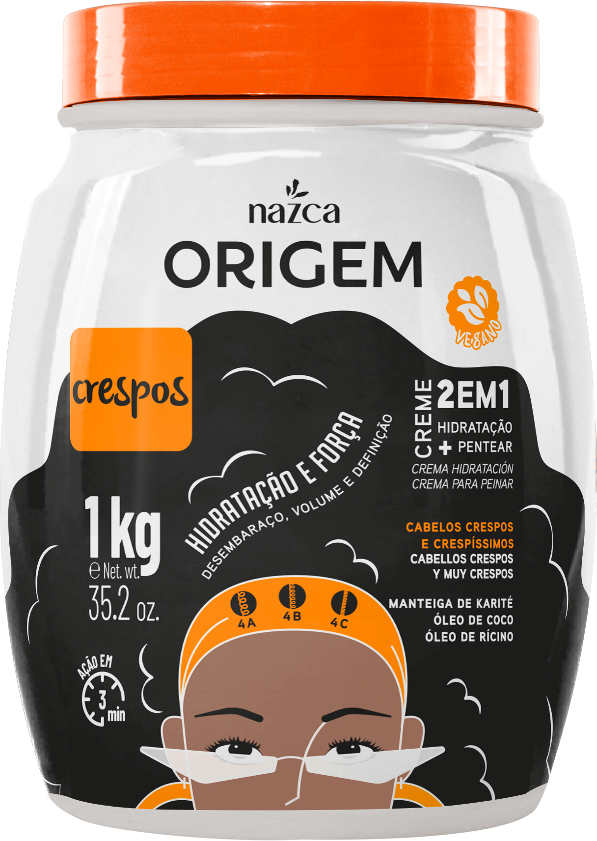 Crema de Peinar Crespo