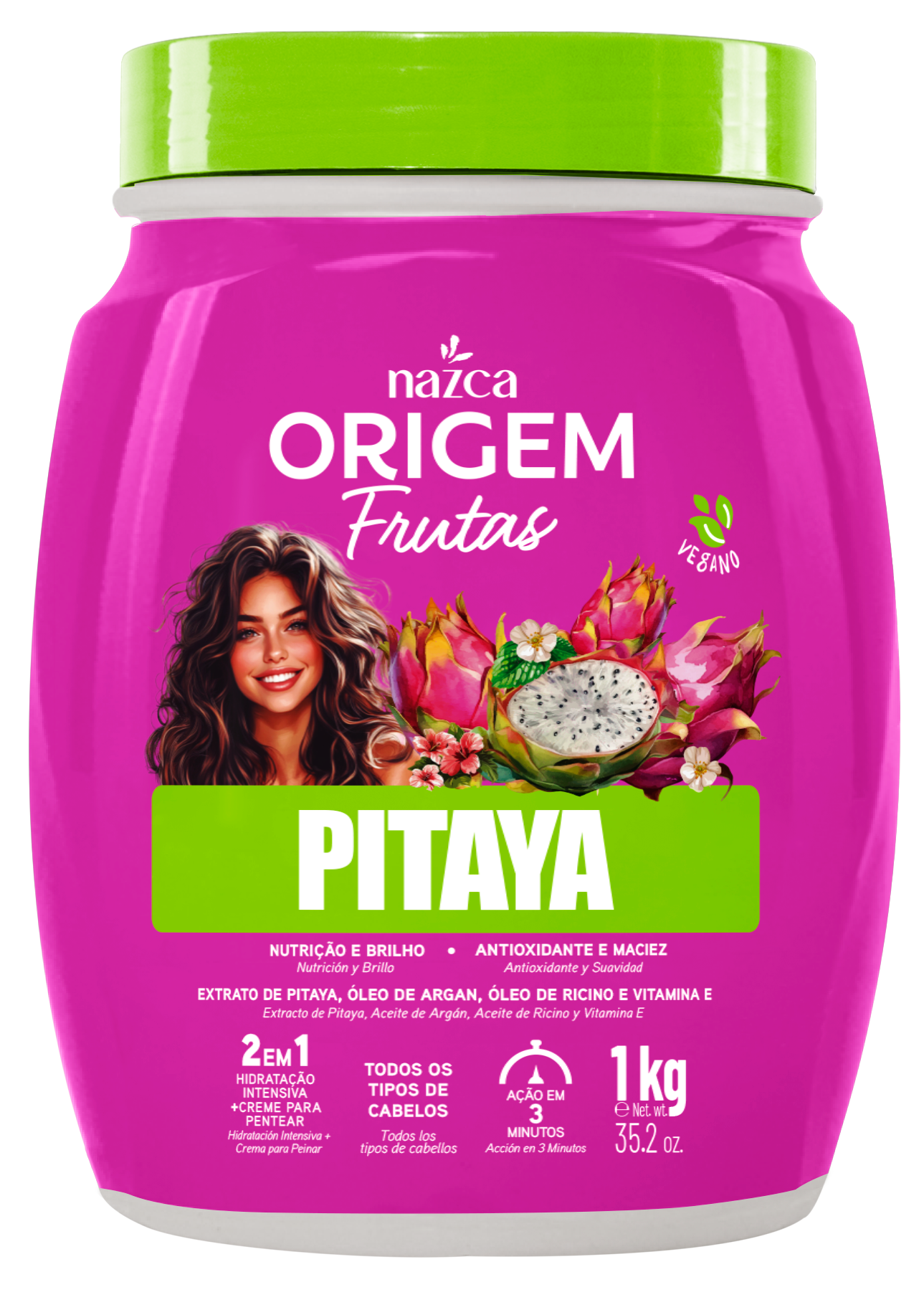 Crema de Peinar Pitaya