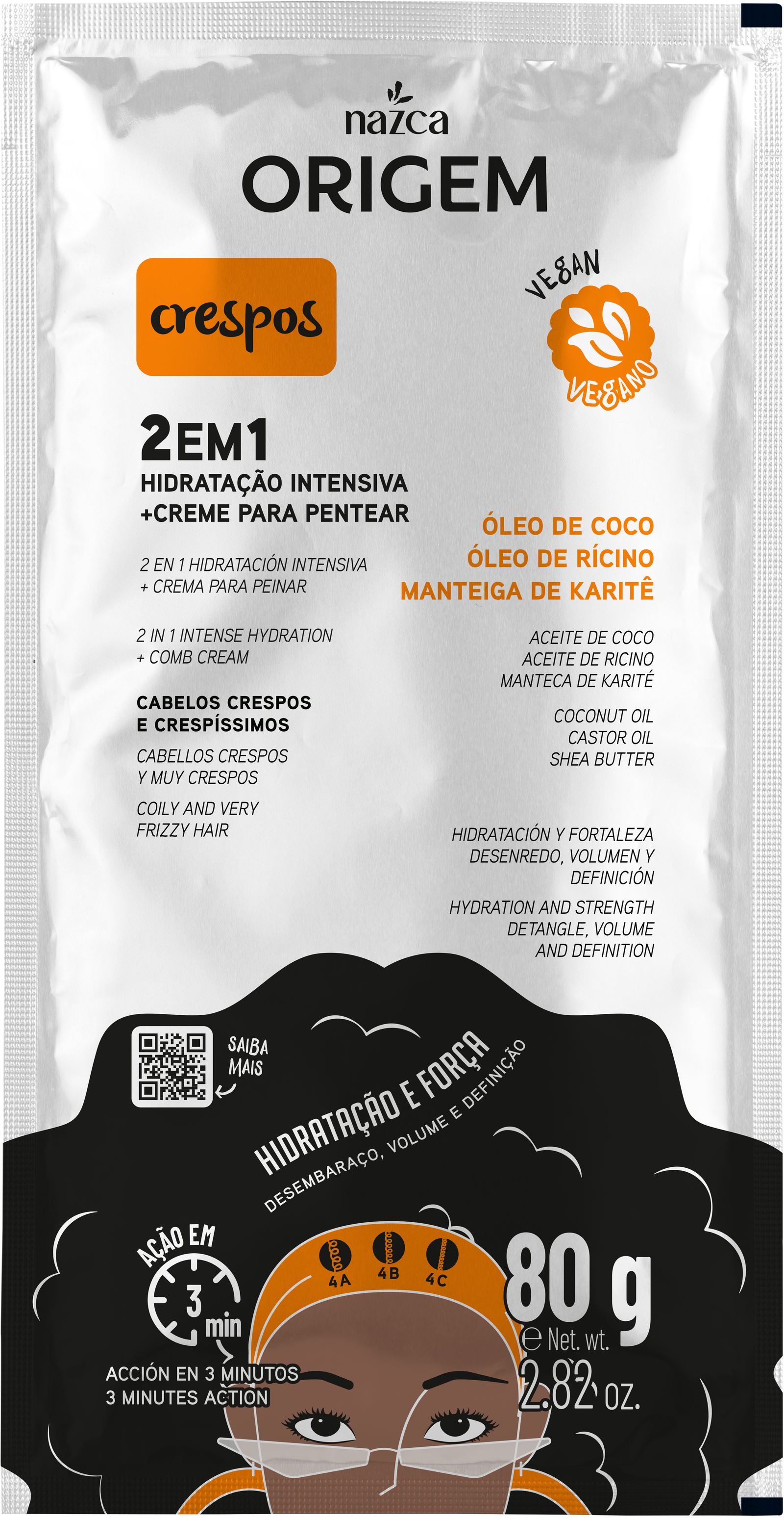 Sachet Shampoo  Crespo